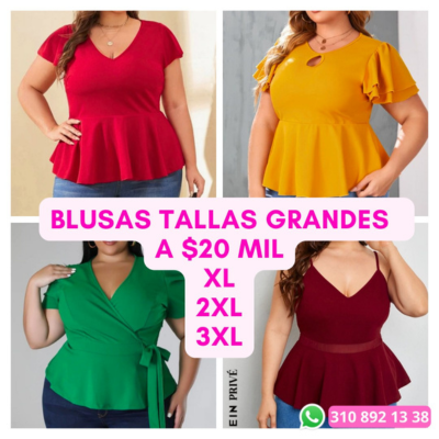 blusas para gorditas